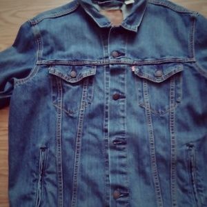 Levis jean jacket xl
